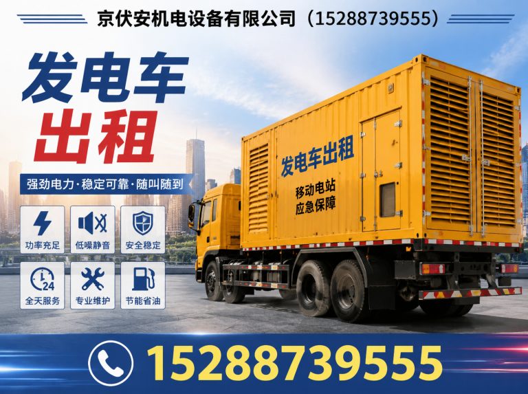 防城港发电车租赁展示图